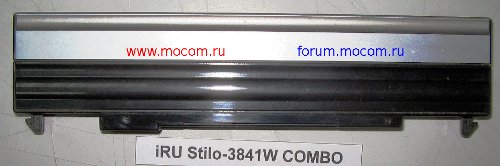  iRU Stilo-3841W COMBO:  SANYO 3UR18650F-2-QC097, 11.1V-4400mAh, 