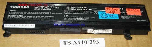  Toshiba Satellite A110-293:  PA3465U-1BRS, 10.8V-4000mAh