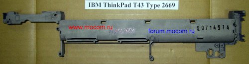 IBM ThinkPad T43 / T42:   / Battery Bracket, 91P8836