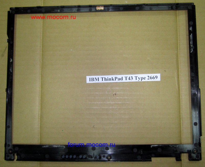  IBM ThinkPad T43 / T42 / T41:   / LCD Front Bezel, 91P9526