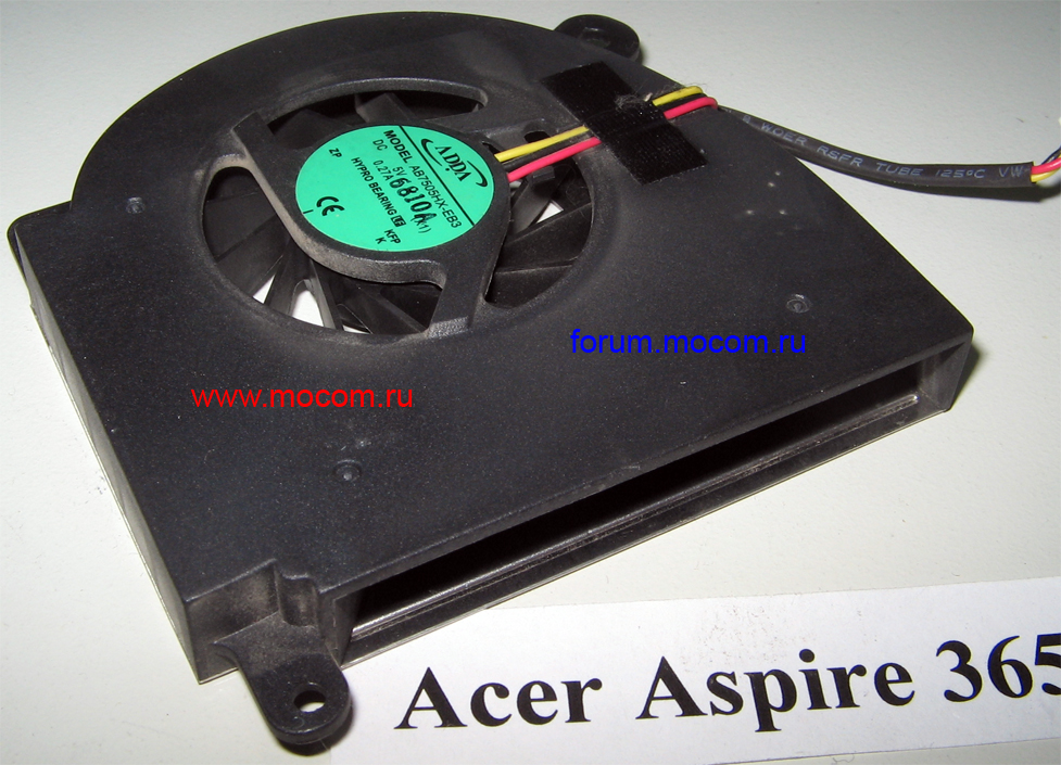  Acer Aspire 3650 / 3651:  /  / cooler ADDA AB7505HX-EB3, DC 5V - 0.27A