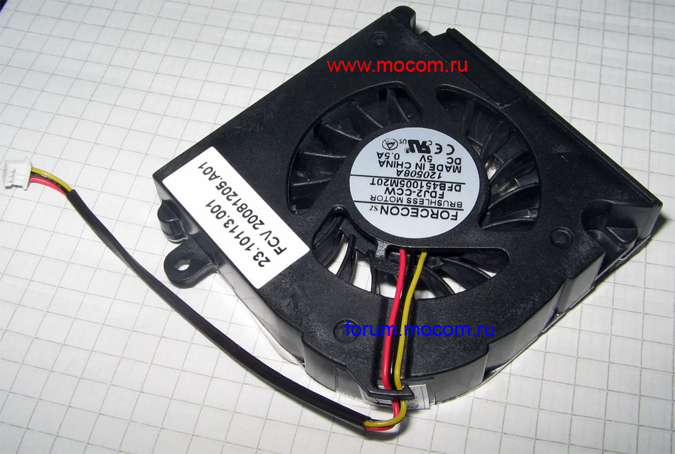  Acer Aspire 5020:  /  / cooler FORCECON FDJ2-CCW DFB451005M20T, DC5V 0.5A