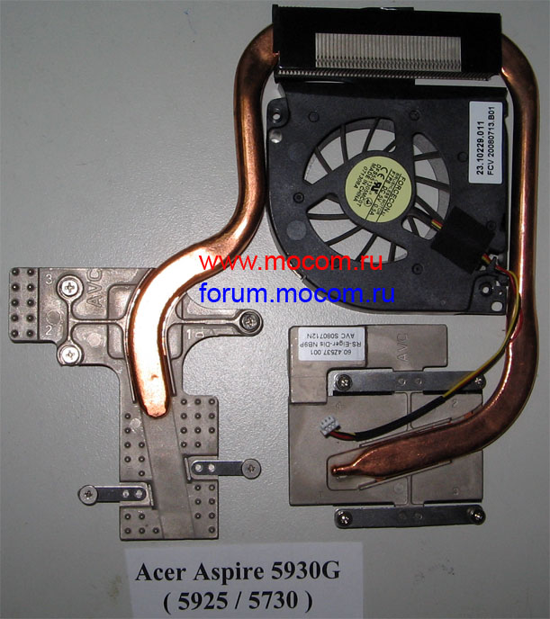  Acer Aspire 5930G:  FORCECON DFS551305MC0T, DC 5V 0.5A