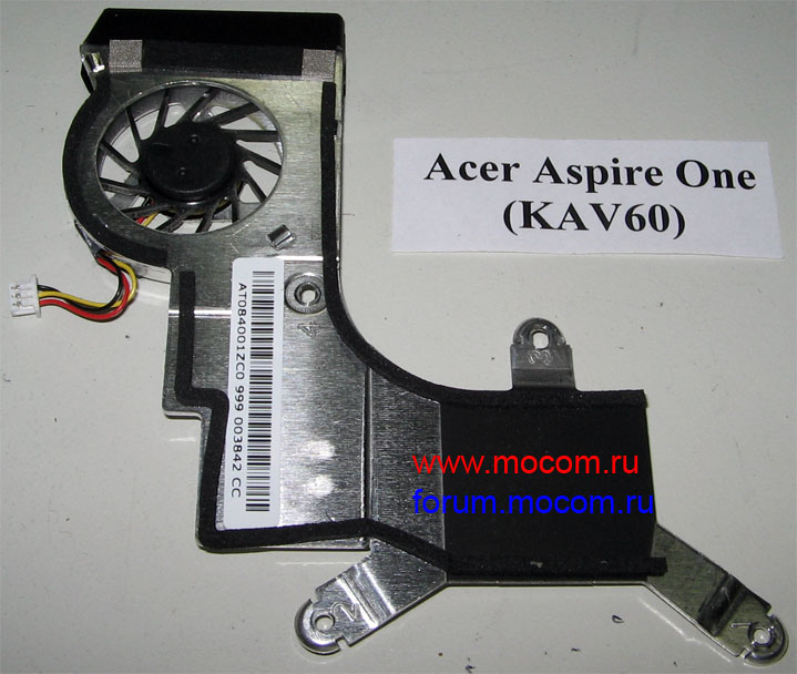  Acer Aspire One KAV60:  ADDA AB0405HX-KB3, DC 5V 0.30A