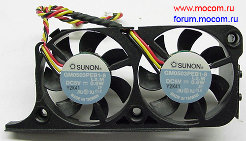  Sunon GM0503PEB1-8 / GM0503PEB2-8, DC5v-0.6W   Dell Inspiron 8000 / 8100 / 8200 / 2500  Dell Latitude C800 / 810 / 840