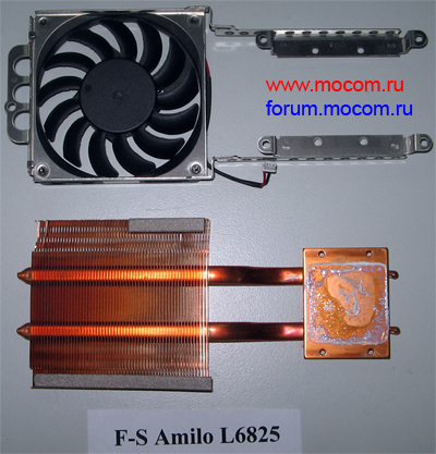  Fujitsu-Siemens Amilo Pro L6825:  /  / cooler  Y.S. TECH FD057010HB, DC5V 0.28A,   40-UD4715-10