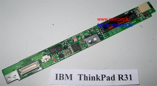  IBM ThinkPad R31:  AMBIT T62I199.02 T62I199.04; FRU-26P8139 1225609-1d