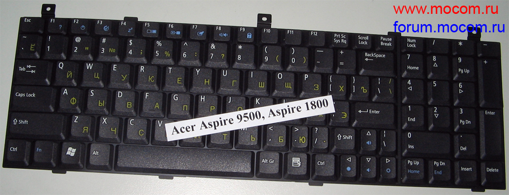  K022602A1 RU, PK13CQ60150, 613A01101   Acer Aspire 9500 / 1800