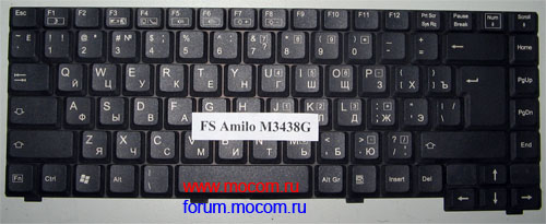  FS Amilo M3438G:  MP-02686003347D, 0528004977M, 860N04317, Mx438-RU-01, Chicony