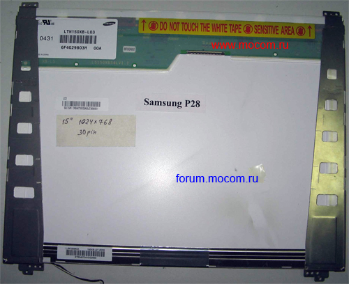  LTN150XB-L03, 15" (1024 x 768), 30 pin   Samsung P28