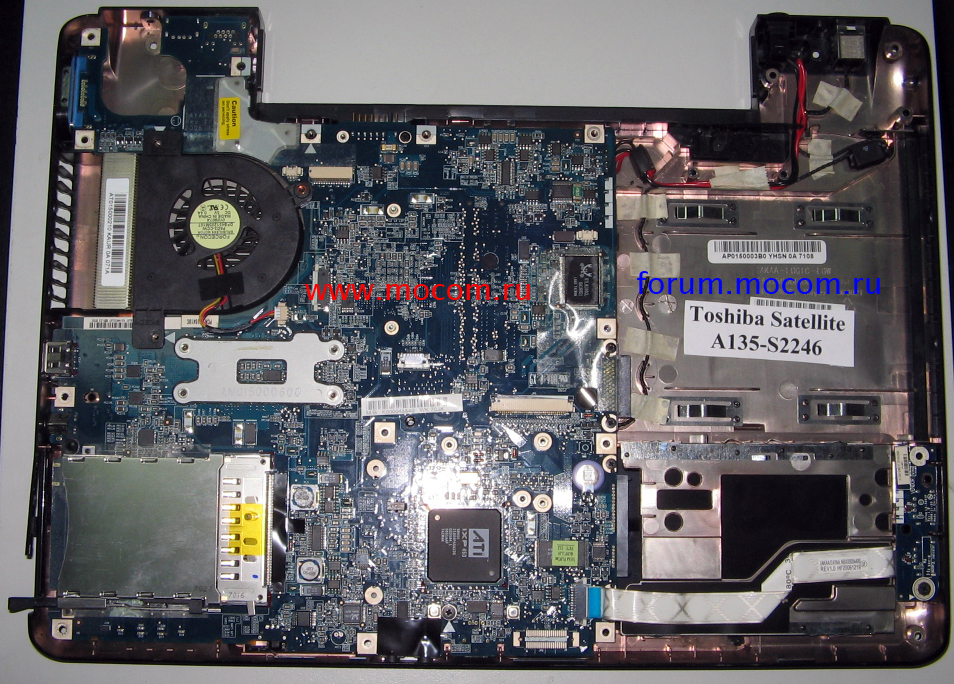     / motherboard   Toshiba Satellite A135-S2246