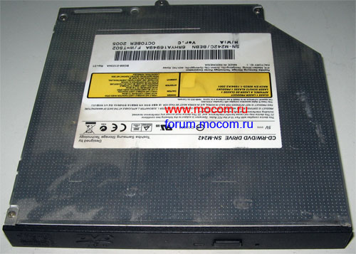 iRU Brava-4115COMBO: DVD/CD-RW SN-M242