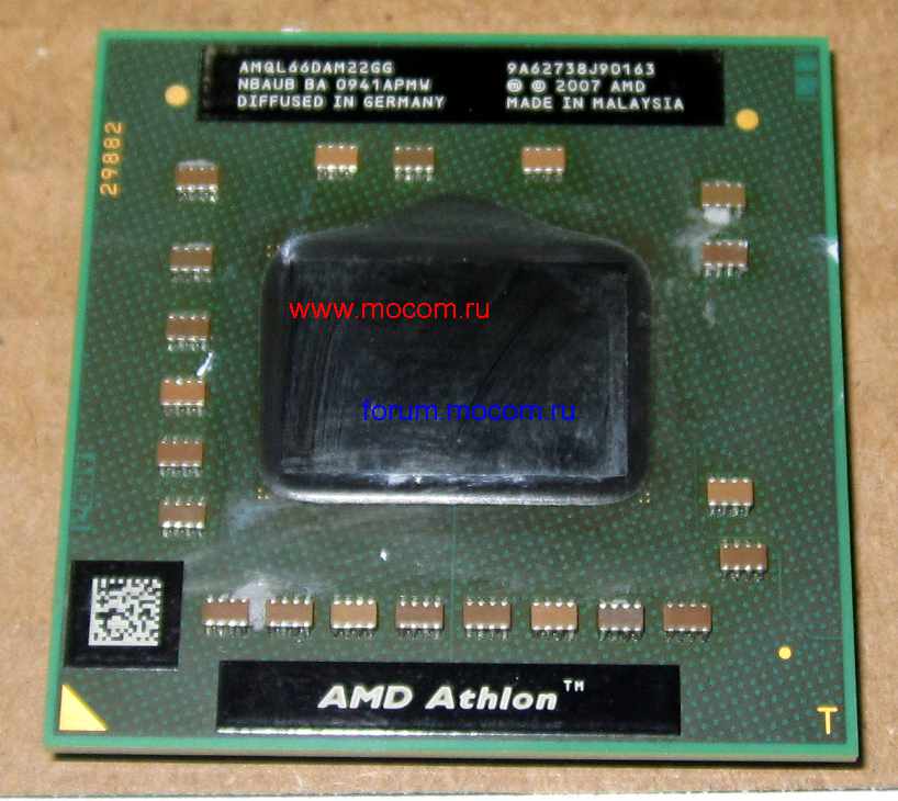  HP Compaq 615:  AMD Athlon 64 X2 QL-66 AMQL66DAM22GG