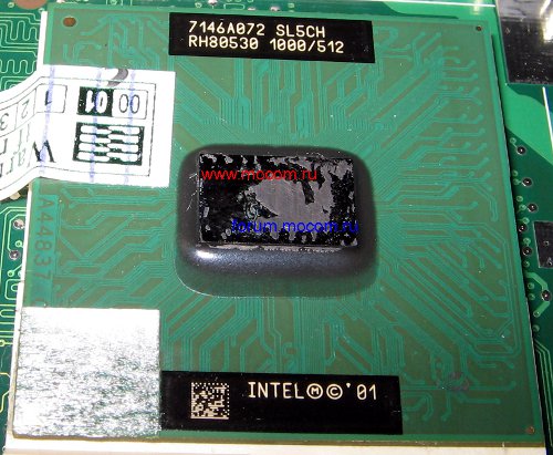  RoverBook Navigator CT7:  Intel Mobile Pentium III-M 1000MHz, 512Kb, SL5CH