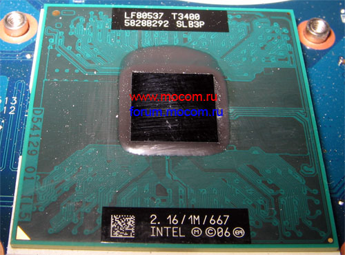  Samsung R510:  Intel Pentium Processor for Mobile T3400 SLB3P 2.16GHz / 1MB / 667MHz