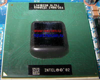  Toshiba Satellite A10:  Intel Celeron 2.40GHz / 256KB / 400MHz, SL75J
