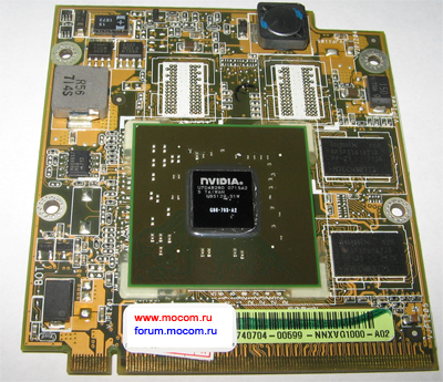 Asus A8.  nVIDIA G86-703-A2 256Mb